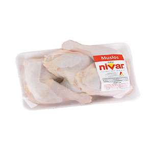 Muslos De Pollo Nivar Bandeja (K)